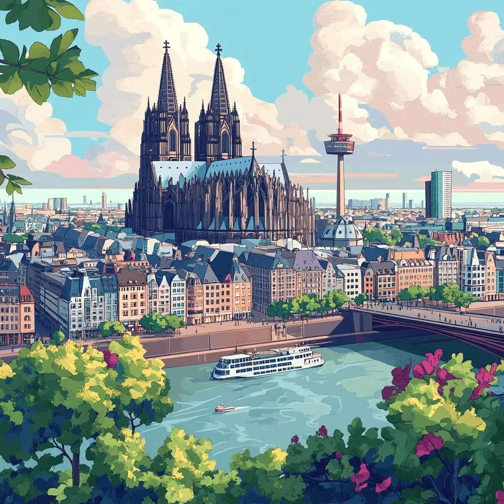 Köln skyline